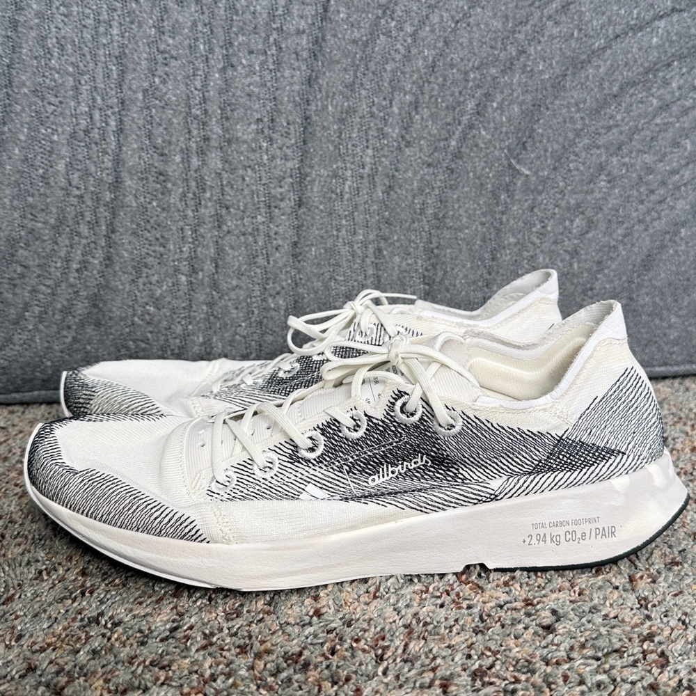 Adidas Adizero X Allbirds 2.94 KG CO2E White Running Shoes GZ4283 Women's Sz 7.5